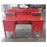 Painted Dressing Vanity, right door missing knob.