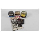 Eight track tapes, 13 various artists, including