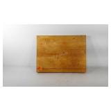 Large wooden cutting board, 24" × 18" × 1 3/4"