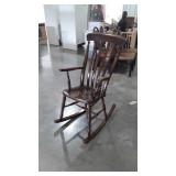 Rocking Chair, Nursery Style Armed High Seated at