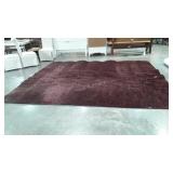 Room Rug, Deep Burgundy with black, needs