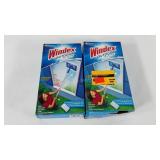 Two Windex outdoor glass cleaning tools, boxes