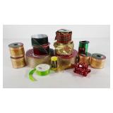 Holiday ribbons and roll of DANGER men cooking