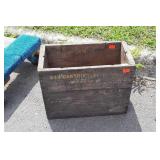 Old Wooden Ammunition Shipping Box, 240