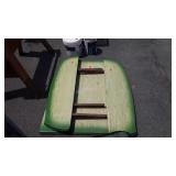 Enamel top for vintage Kitchen table, center pc