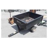 Agri Fab utility 10 Lawn Tractor Dump Cart