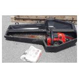 Homelite 330 Chainsaw with case, extra chains,