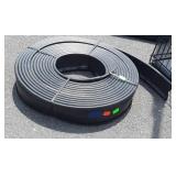 Roll of black plastic Landscaping Border, seller