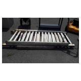 Three wooden Railing sections, about 28" high,