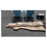 Two Sawn Tree Slab Boards. Little over 6ft long,