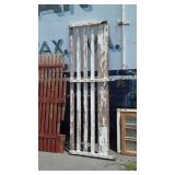 Wooden Slated Truck Side Rack Section, reclaim