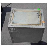 Heavy cast Safe Compartment, key lock door with