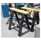Pair of foldable Saw Horses, like new condition,