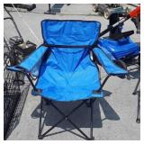 Blue Folding Camping Chair nice condition seller