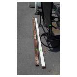 Two Barn Door Track Sections, 6ft each