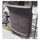 Outdoor Pool Side all weather wicker Bar, 54wx46"