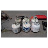 6 empty Propane Tanks