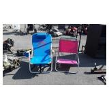 Two Beach Chairs, both nice ready to use