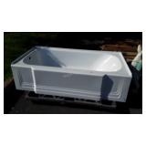 New Bathtub, acrylic Classic Tub, white color,