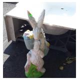 Rabbit Lawn Garden Decor Figure, resin material