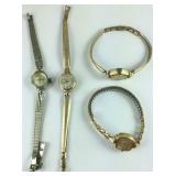 Wrist watches, two Caravelle, Helbros, and