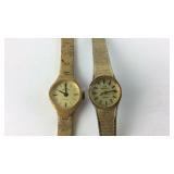 Wrist watches, two Jules Jurgonson not running