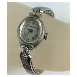 Ladies Caravelle wrist watch currently running