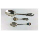 Sterling silver spoons, 15.9grams