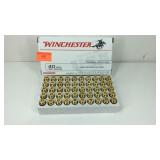 Ammo, 40S&W 180gr JHP Winchester 50rounds