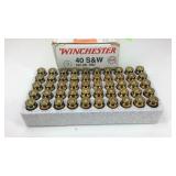 Ammo, Winchester 40S&W 165gr FMJ 50rounds