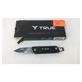 True modern keychain knife