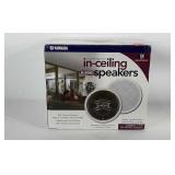 Yamaha flush mount in-ceiling speakers,  model