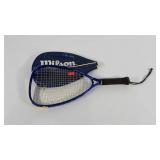 Wilson Premier 70 racquetball racket and cover,