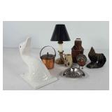 Home decor, includes candle stick holder with