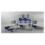 Medical equipment, tongue depressors, gauze