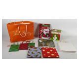 Gift bags and boxes, Christmas and one Vera
