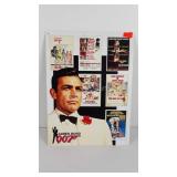 Sean Connery James Bond 007 metal sign, 12x16