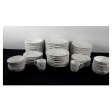 Decorative grape themed china dishes, made in