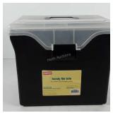 Staples handy file tote