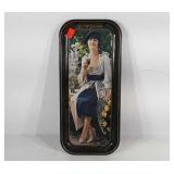 1973 Coca-Cola advertisement tray, 8.5" × 19"