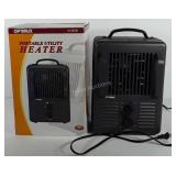 Optimus portable utility heater with box, works