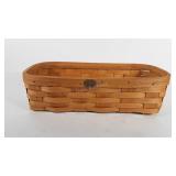 Peterboro basket co. basket, 16.5"