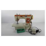 Brother Rivera sewing machine with foot pedal and