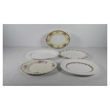 Five platters, 12"-14", includes Noritake, Royal