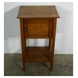Stand with storage cubby, 31" tall, seller code