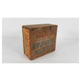 Advertising wooden box, Timken Bits, 9x8x4