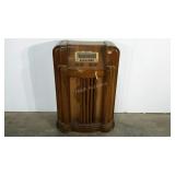 Philco radio, needs work, 41" tall