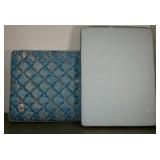 Queen size mattress and box spring, used