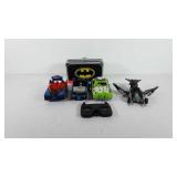 Batman group, includes action figures, vehicles,