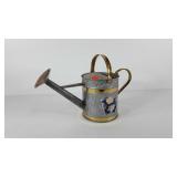 Galvanized decor sprinkler can